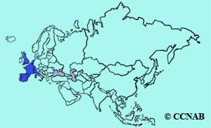 Red-legged Partridge range map